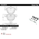 Purchase Top-Quality Plaquettes arrières semi-métallique de qualité supérieur par CENTRIC PARTS - 104.09191 pa6