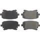 Purchase Top-Quality Rear Super Premium Semi Metallic Pads by CENTRIC PARTS - 104.10180 pa3