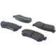 Purchase Top-Quality Rear Super Premium Semi Metallic Pads by CENTRIC PARTS - 104.10360 pa6