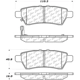 Purchase Top-Quality Plaquettes arrières semi-métallique de qualité supérieur by CENTRIC PARTS - 104.11010 pa6