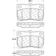 Purchase Top-Quality Rear Super Premium Semi Metallic Pads by CENTRIC PARTS - 104.11131 pa2