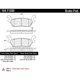 Purchase Top-Quality Plaquettes arrières semi-métallique de qualité supérieur par CENTRIC PARTS - 104.11200 pa3