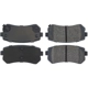 Purchase Top-Quality Rear Super Premium Semi Metallic Pads by CENTRIC PARTS - 104.11570 pa9