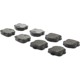 Purchase Top-Quality Rear Super Premium Semi Metallic Pads by CENTRIC PARTS - 104.11851 pa2