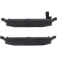 Purchase Top-Quality CENTRIC PARTS - 104.12740 - Rear Disc Brake Pad Set pa6
