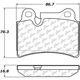 Purchase Top-Quality Plaquettes arrières semi-métallique de qualité supérieur par CENTRIC PARTS - 104.12770 pa4