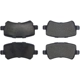 Purchase Top-Quality Rear Super Premium Semi Metallic Pads by CENTRIC PARTS - 104.13071 pa6