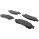 Purchase Top-Quality Rear Super Premium Semi Metallic Pads by CENTRIC PARTS - 104.13340 pa6