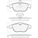 Purchase Top-Quality Plaquettes arrières semi-métallique de qualité supérieur par CENTRIC PARTS - 104.13411 pa8