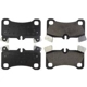 Purchase Top-Quality Rear Super Premium Semi Metallic Pads by CENTRIC PARTS - 104.13500 pa9