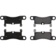 Purchase Top-Quality Rear Super Premium Semi Metallic Pads by CENTRIC PARTS - 104.14530 pa3