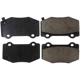 Purchase Top-Quality Rear Super Premium Semi Metallic Pads by CENTRIC PARTS - 104.17180 pa9