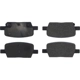 Purchase Top-Quality Rear Super Premium Semi Metallic Pads by CENTRIC PARTS - 104.19140 pa5