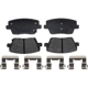 Purchase Top-Quality Rear Super Premium Semi Metallic Pads by CENTRIC PARTS - 104.22120 pa1