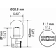 Purchase Top-Quality Rear Turn Signal by HELLA - 7440TB pa13