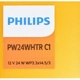 Purchase Top-Quality Rear Turn Signal by PHILIPS - PW24WHTRC1 pa2