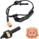 Purchase Top-Quality WALKER PRODUCTS - 241-1284 - Rear Driver Side ABS Wheel Speed Sensor pa5