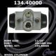 Purchase Top-Quality Rear Wheel Cylinder by CENTRIC PARTS - 134.40000 pa2