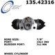 Purchase Top-Quality Cylindre de roue arrière par CENTRIC PARTS - 135.42316 pa3