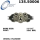 Purchase Top-Quality Cylindre de roue arrière par CENTRIC PARTS - 135.50006 pa4