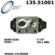 Purchase Top-Quality Rear Wheel Cylinder by CENTRIC PARTS - 135.51001 pa2