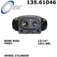 Purchase Top-Quality Cylindre de roue arrière par CENTRIC PARTS - 135.61046 pa4