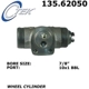 Purchase Top-Quality Cylindre de roue arrière par CENTRIC PARTS - 135.62050 pa5
