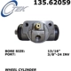 Purchase Top-Quality Cylindre de roue arrière par CENTRIC PARTS - 135.62059 pa1