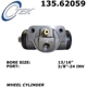 Purchase Top-Quality Cylindre de roue arrière par CENTRIC PARTS - 135.62059 pa5