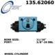 Purchase Top-Quality Cylindre de roue arrière par CENTRIC PARTS - 135.62060 pa4
