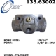 Purchase Top-Quality Rear Wheel Cylinder by CENTRIC PARTS - 135.63002 pa1