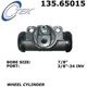 Purchase Top-Quality Rear Wheel Cylinder by CENTRIC PARTS - 135.65015 pa3