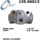 Purchase Top-Quality Rear Wheel Cylinder by CENTRIC PARTS - 135.66013 pa4