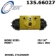Purchase Top-Quality Rear Wheel Cylinder by CENTRIC PARTS - 135.66027 pa2