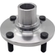 Purchase Top-Quality Rear Wheel Hub by GSP NORTH AMERICA - 472000WH pa1