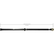 Purchase Top-Quality CARDONE INDUSTRIES - 65-1053 - Driveshaft pa1