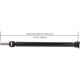 Purchase Top-Quality Remanufactured Drive Shaft Assembly by CARDONE INDUSTRIES - 65-8001 pa3