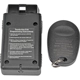 Purchase Top-Quality DORMAN - 99135 - Keyless Entry Transmitter pa3