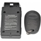 Purchase Top-Quality Remote Lock Control Or Fob by DORMAN/HELP - 99135 pa2