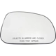 Purchase Top-Quality DORMAN - 56028 - Door Mirror Glass pa4