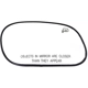 Purchase Top-Quality DORMAN - 56131 - Door Mirror Glass pa2