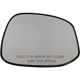Purchase Top-Quality DORMAN - 56198 - Door Mirror Glass pa5
