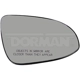 Purchase Top-Quality Replacement Door Mirror Glass by DORMAN/HELP - 55022 pa4