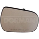 Purchase Top-Quality Replacement Door Mirror Glass by DORMAN/HELP - 55026 pa1