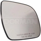 Purchase Top-Quality Replacement Door Mirror Glass by DORMAN/HELP - 55026 pa5