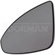 Purchase Top-Quality Replacement Door Mirror Glass by DORMAN/HELP - 55033 pa1