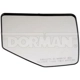 Purchase Top-Quality Replacement Door Mirror Glass by DORMAN/HELP - 56146 pa3