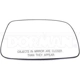 Purchase Top-Quality Replacement Door Mirror Glass by DORMAN/HELP - 56160 pa3