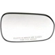 Purchase Top-Quality Replacement Door Mirror Glass by DORMAN/HELP - 56167 pa1