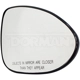 Purchase Top-Quality Replacement Door Mirror Glass by DORMAN/HELP - 56186 pa3